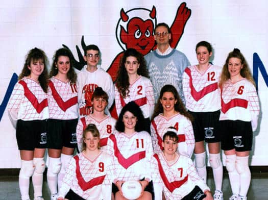 Holton Red Devils – 1994 Volleyball Team