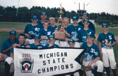 2001 Roosevelt Park Little League Champions